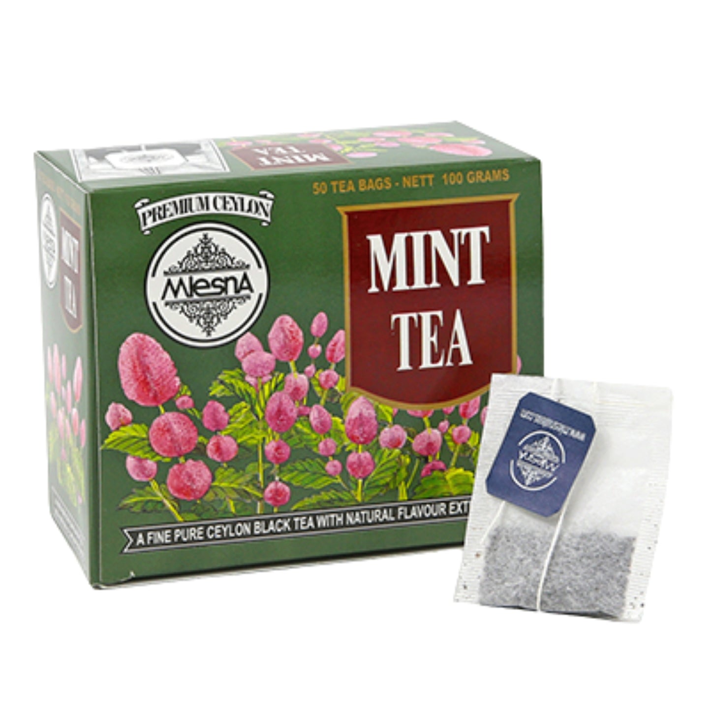 Tè alla menta Mlesna (100 g) 50 bustine