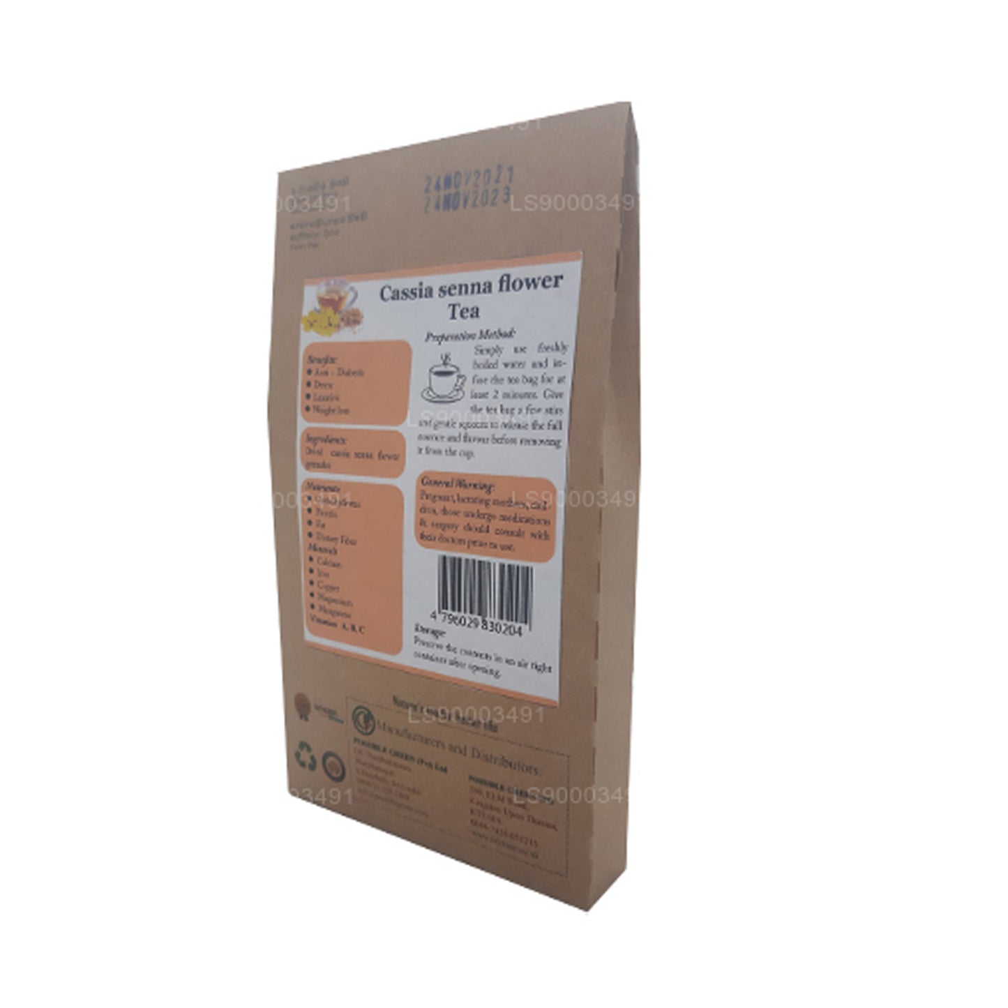 Tè ai fiori di senna Lifetone (30g)