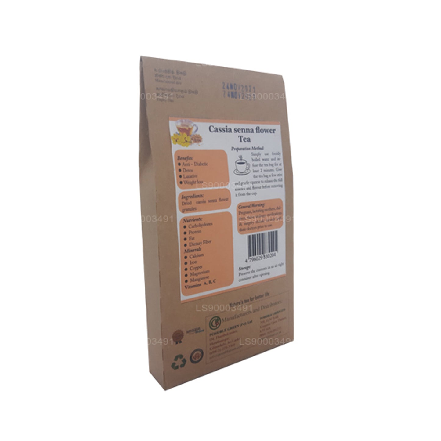 Tè ai fiori di senna Lifetone (30g)