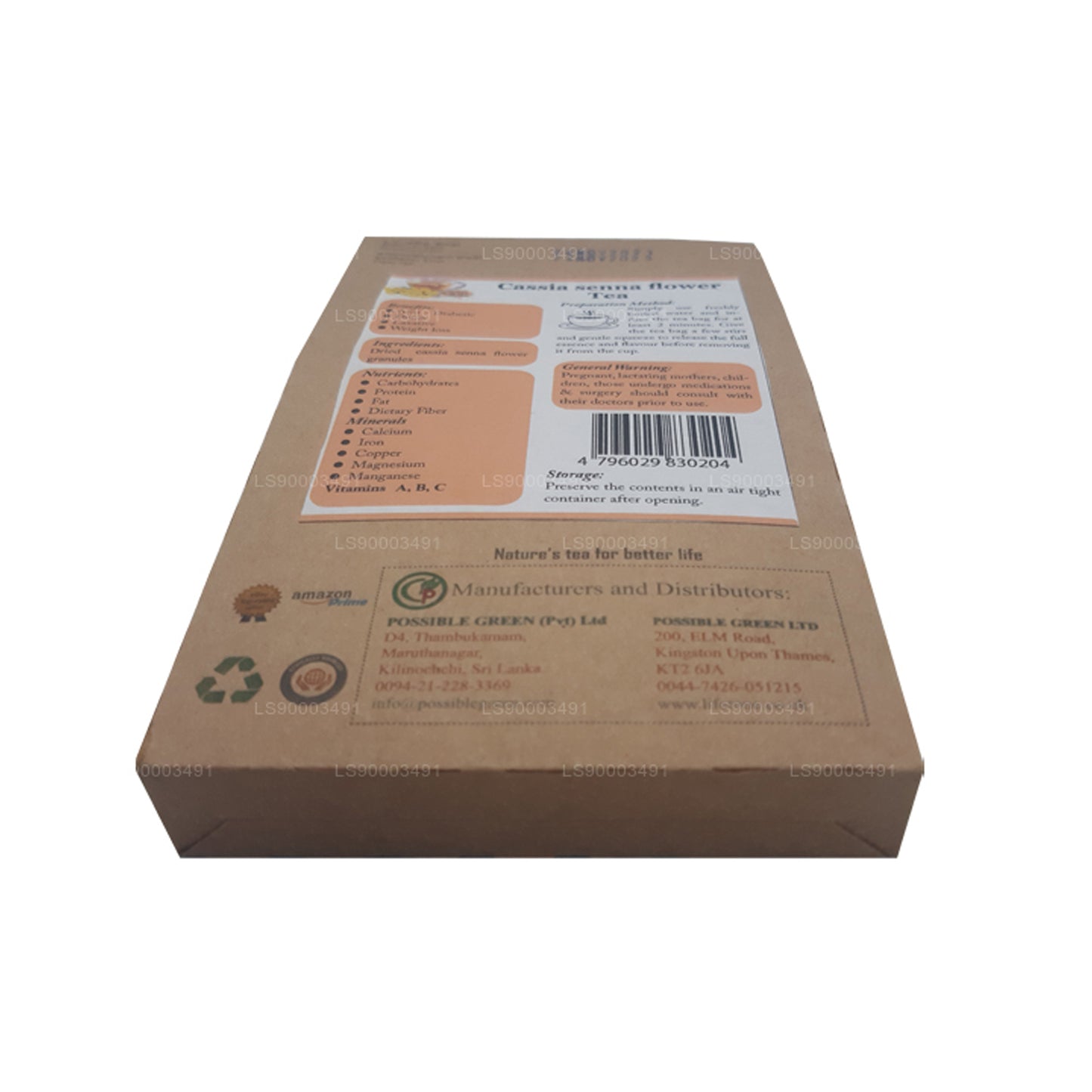 Tè ai fiori di senna Lifetone (30g)