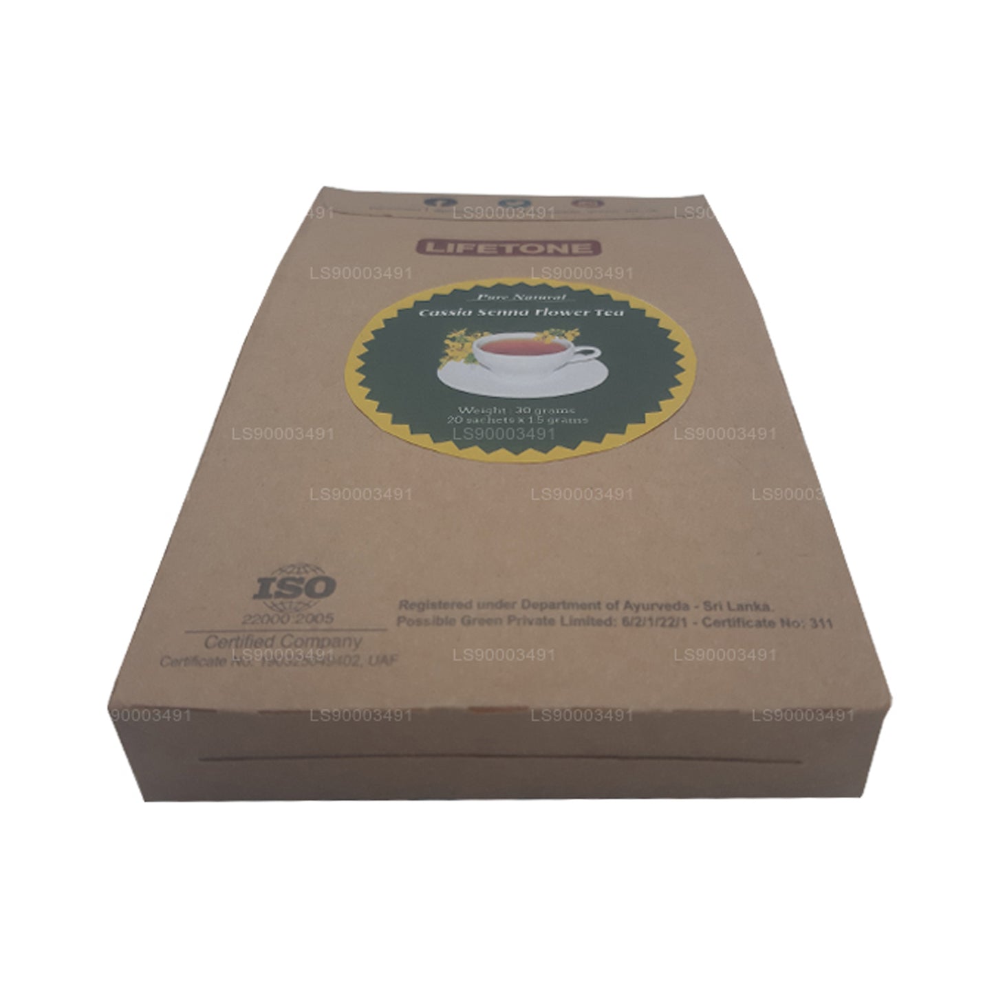 Tè ai fiori di senna Lifetone (30g)