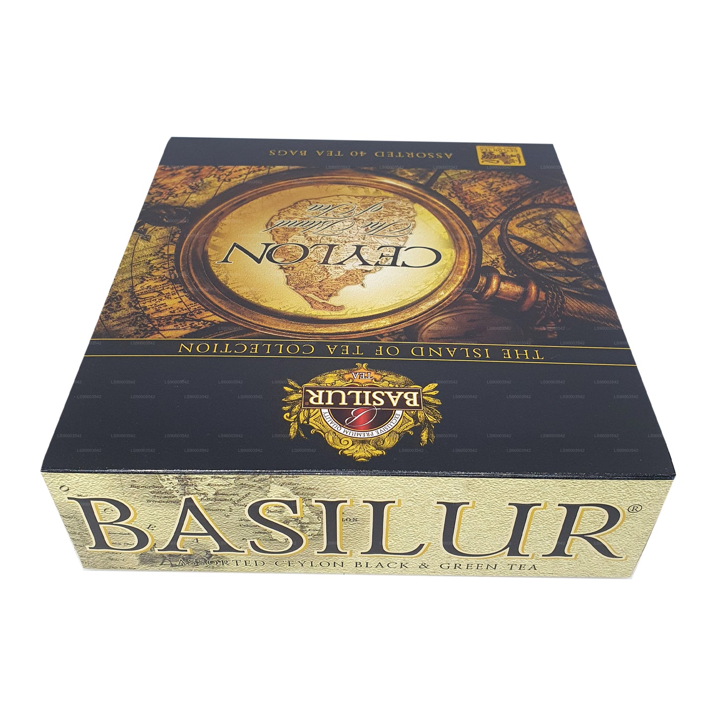 Basilur Island of Tea "Assorted Island of Tea" 40 Enveloped Tea Bags