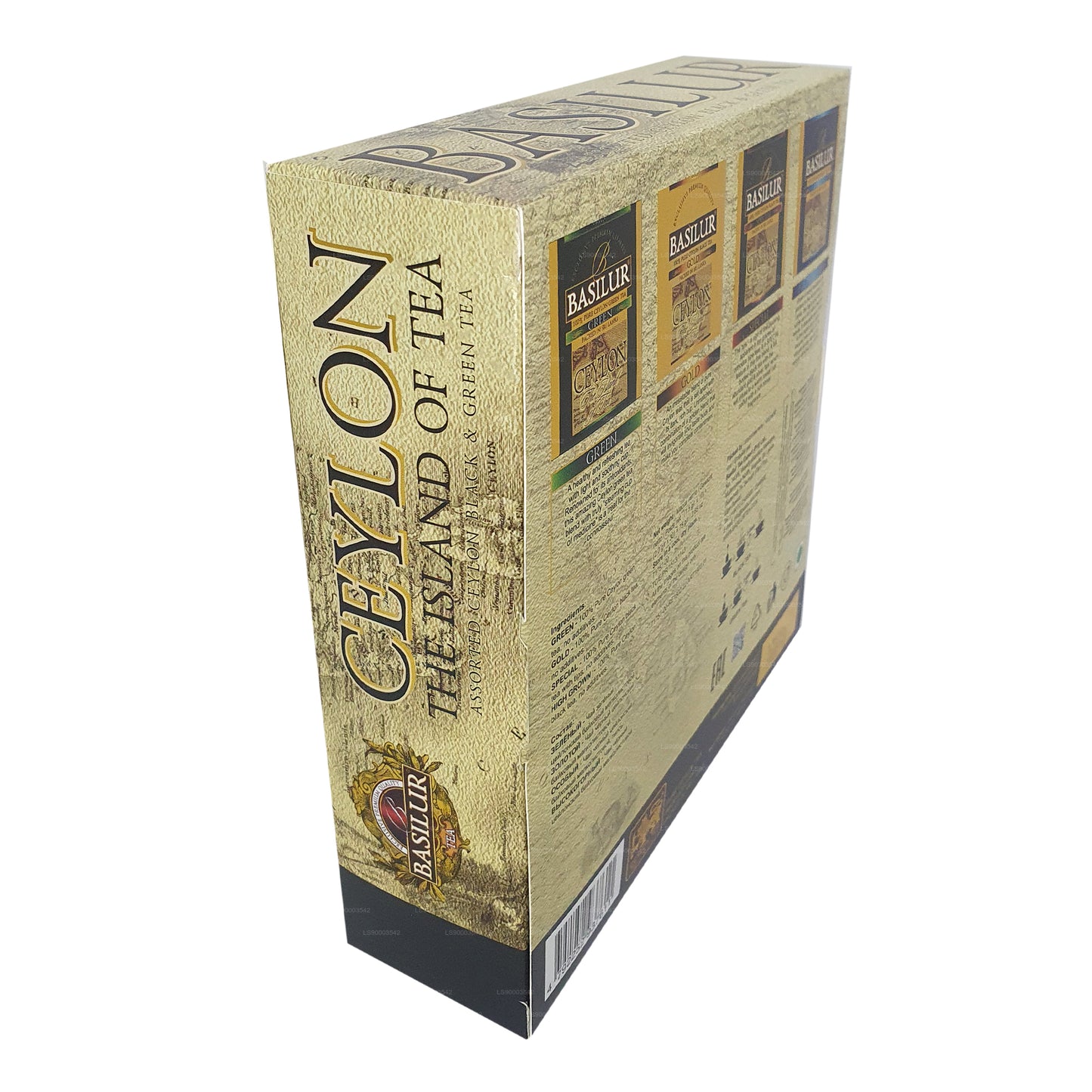 Basilur Island of Tea "Assorted Island of Tea" 40 Enveloped Tea Bags