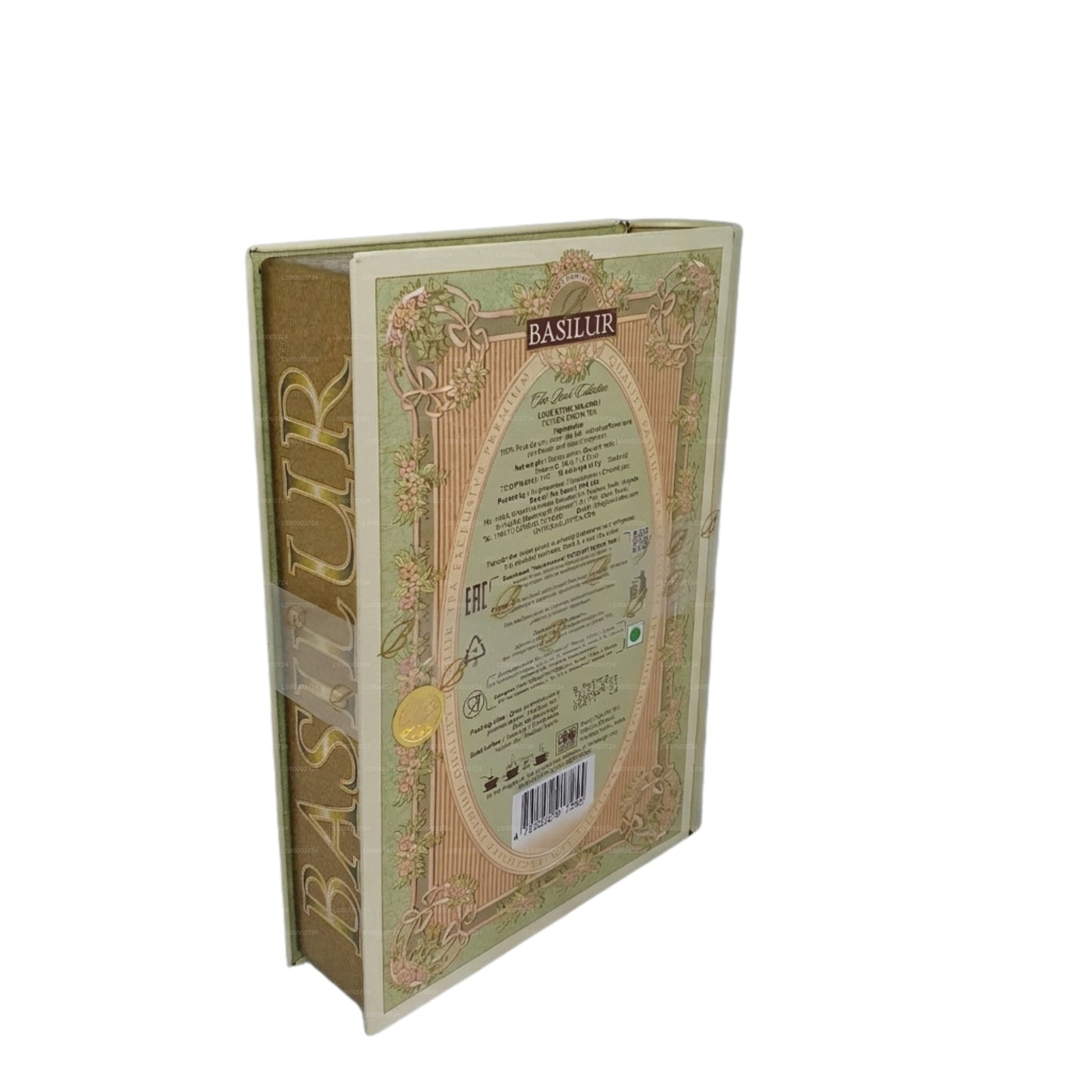 Basilur, libro da tè «Love Story - Volume I», confezione da 100 g