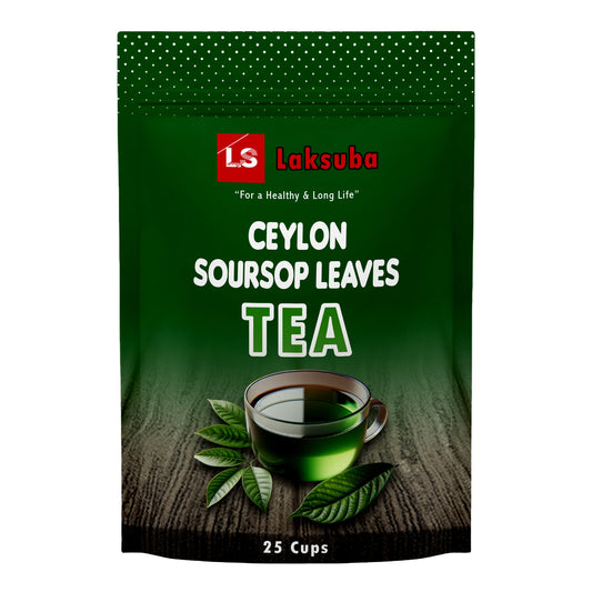 Tè di foglie di graviola Laksuba Ceylon (37,5 g) 25 bustine