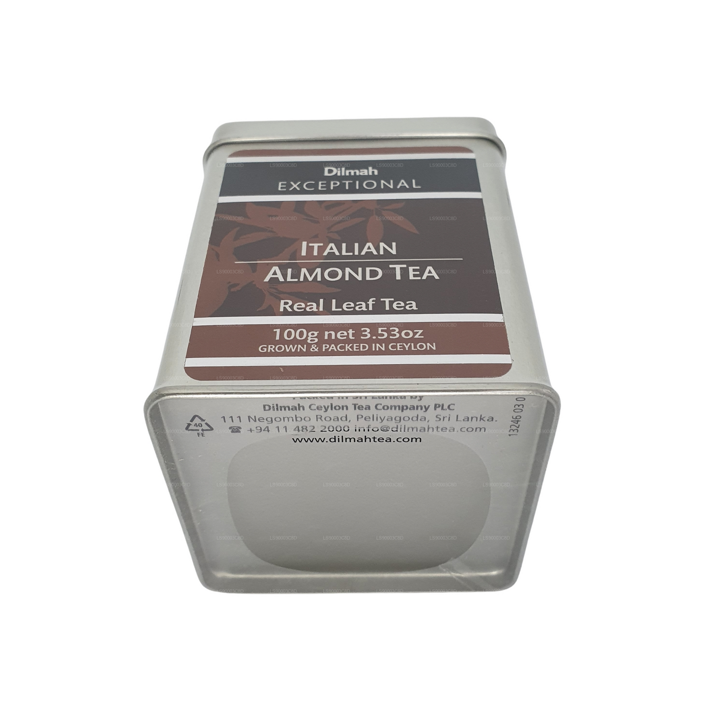Dilmah Tè Mandorla Italiano Eccezionale (100g) Contenitore di latta