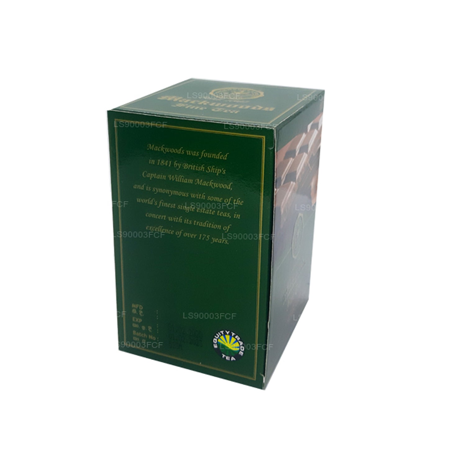 Mackwoods Single Estate Chocolate Flavoured Ceylon Black Tea (50g) 25 Tea Bags