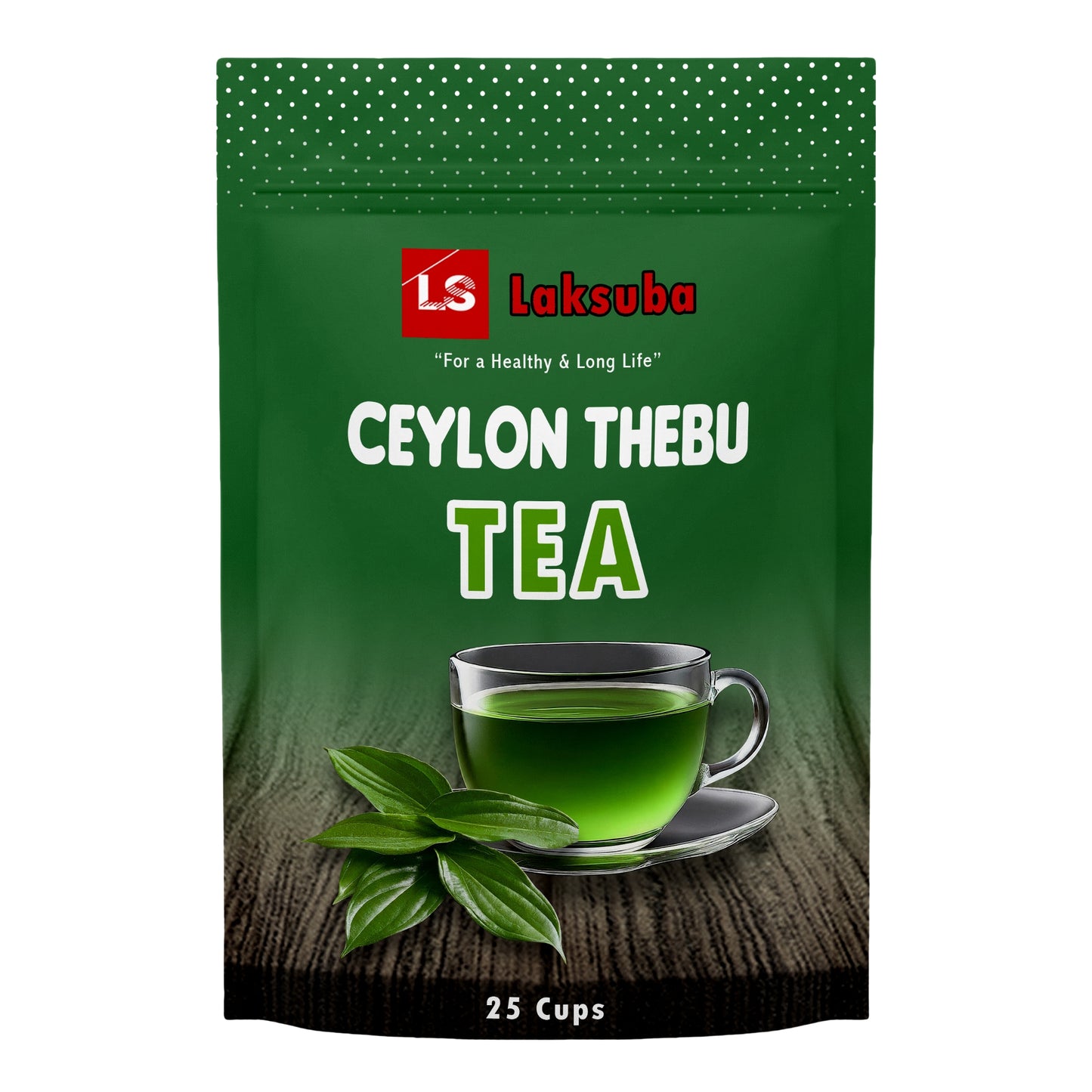Tè Thebu di Ceylon Laksuba (37,5 g) 25 bustine