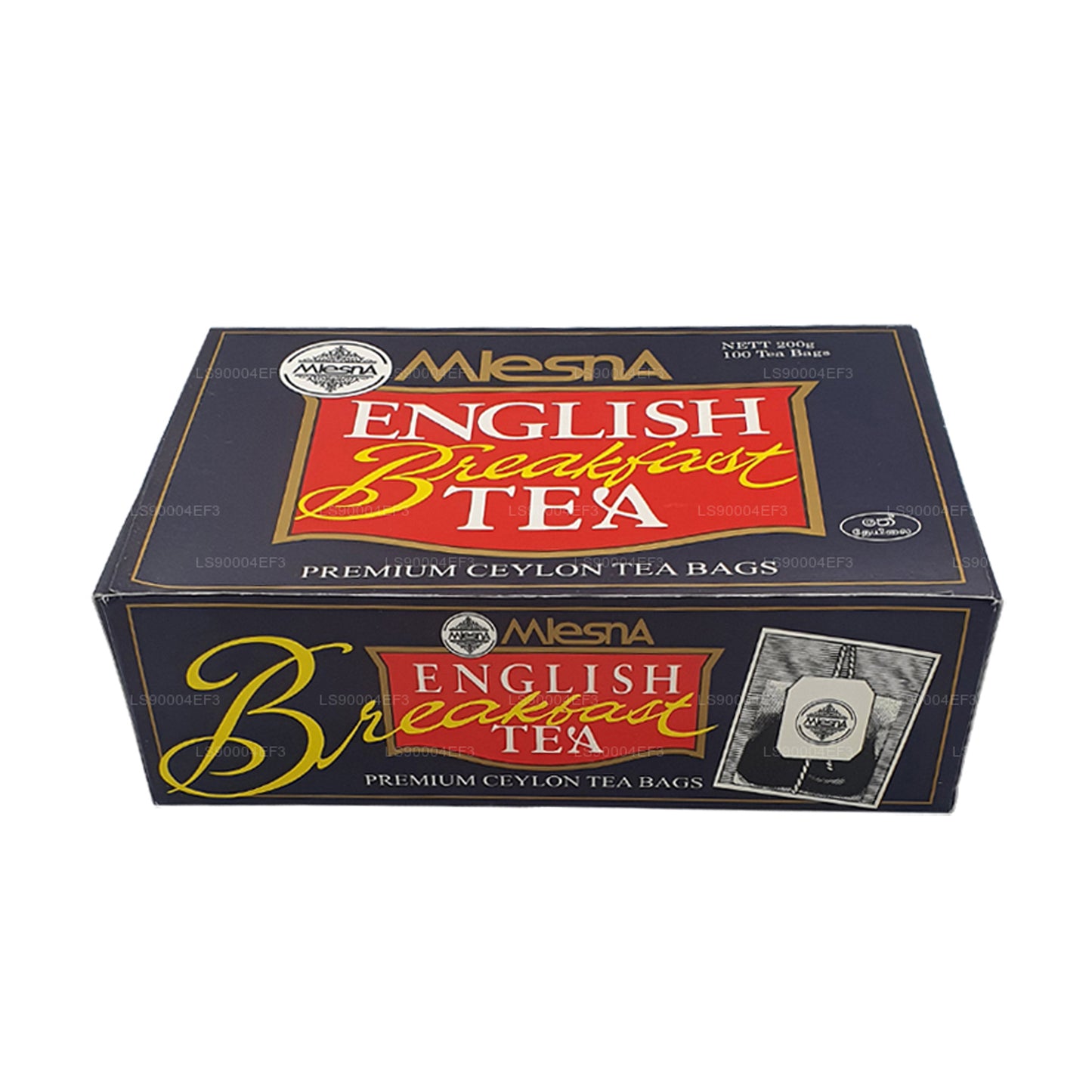 Mlesna English Breakfast Tea (200 g) 100 bustine di tè