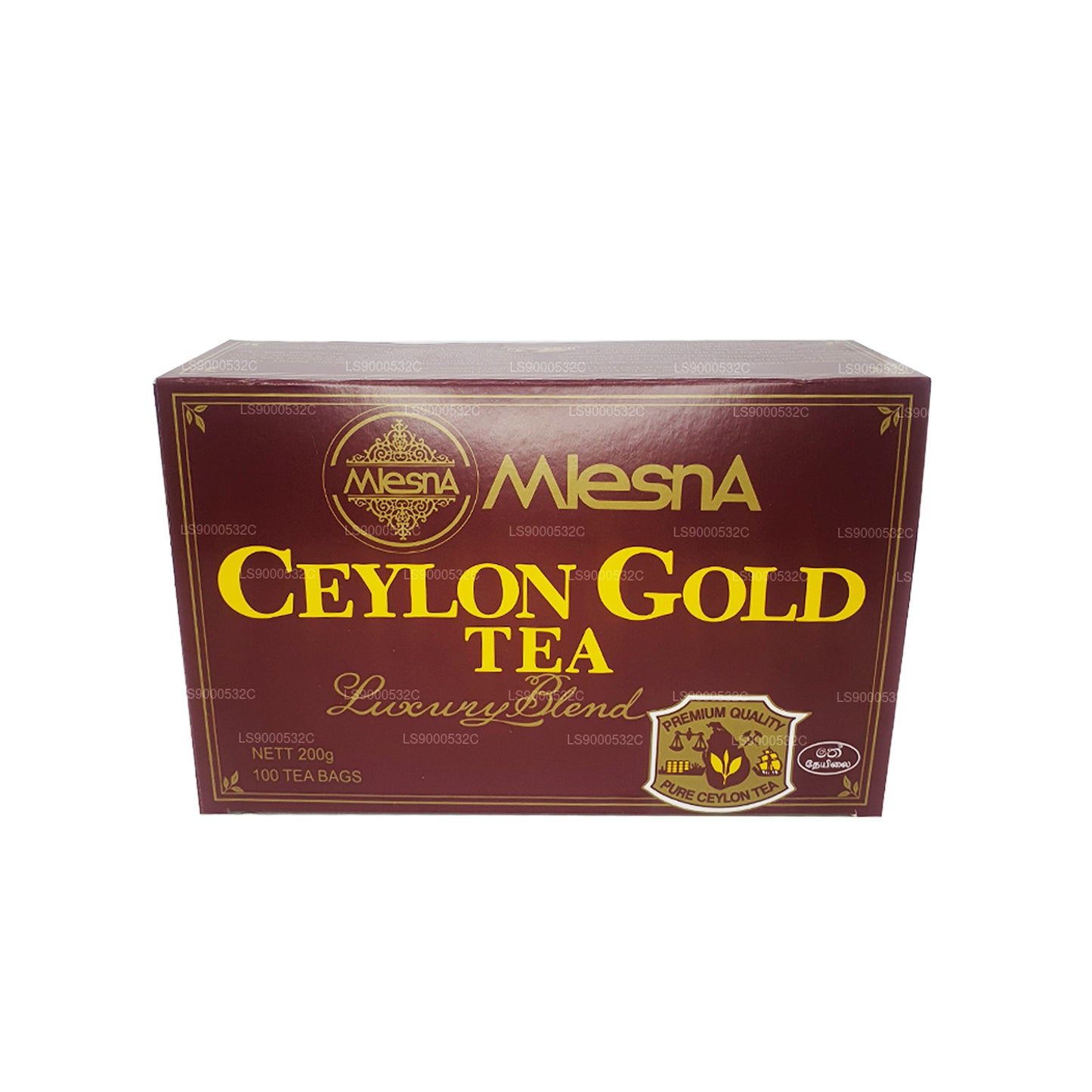 Mlesna Ceylon Gold Bustine di tè 