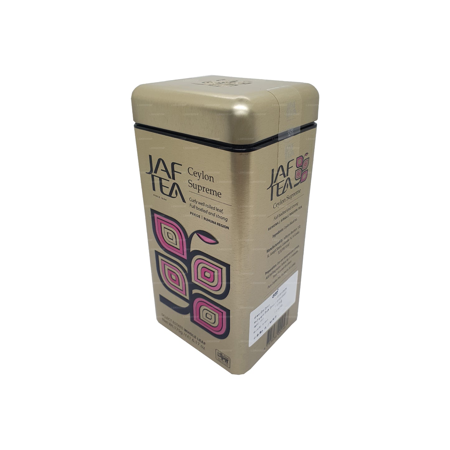 Barattolo da tè Classic Gold Collection Ceylon Supreme (50g)