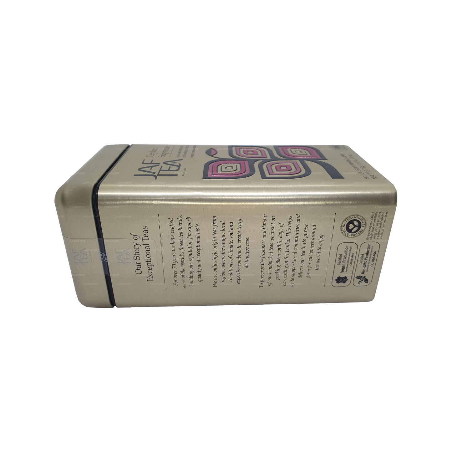 Barattolo da tè Classic Gold Collection Ceylon Supreme (50g)