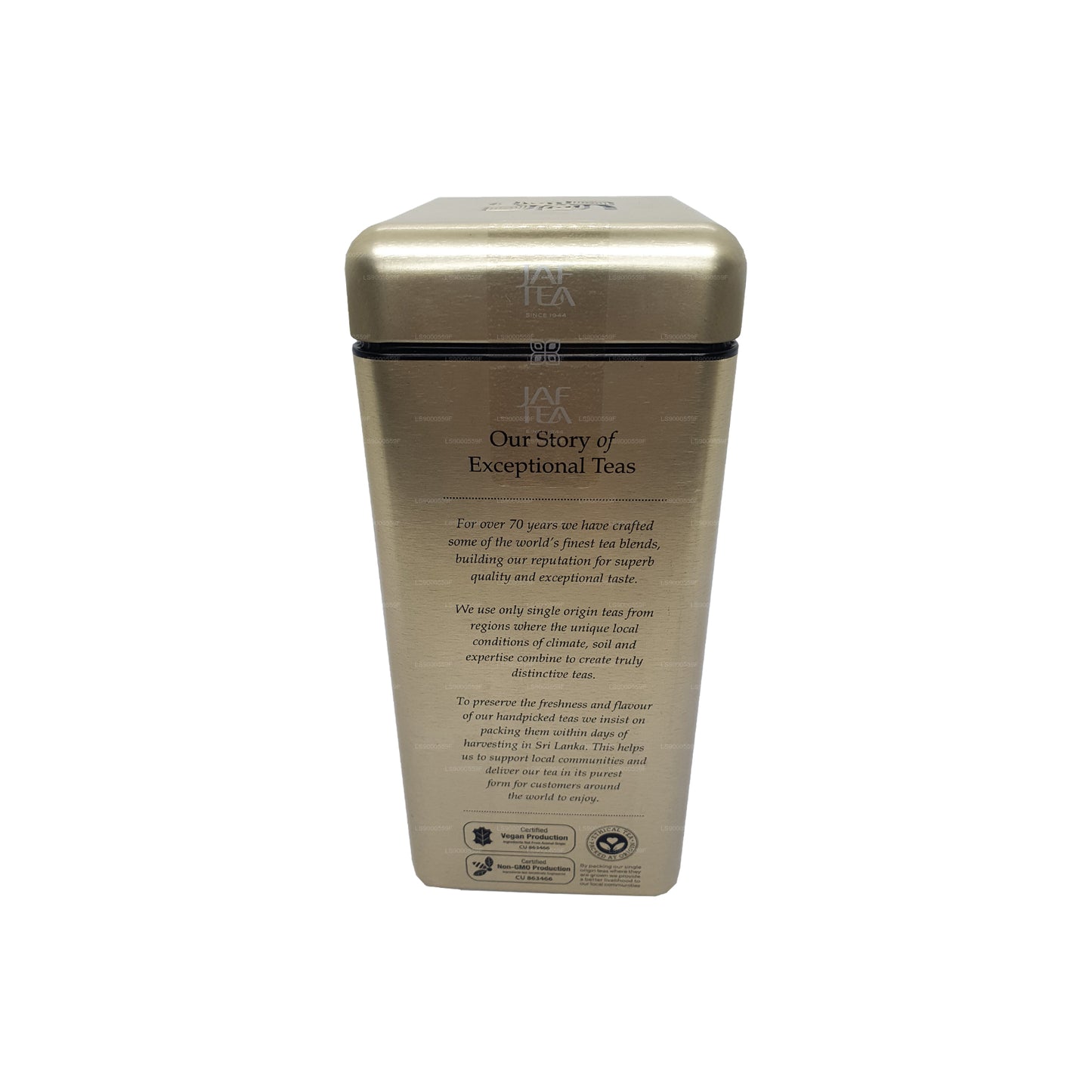 Barattolo da tè Classic Gold Collection Ceylon Supreme (50g)