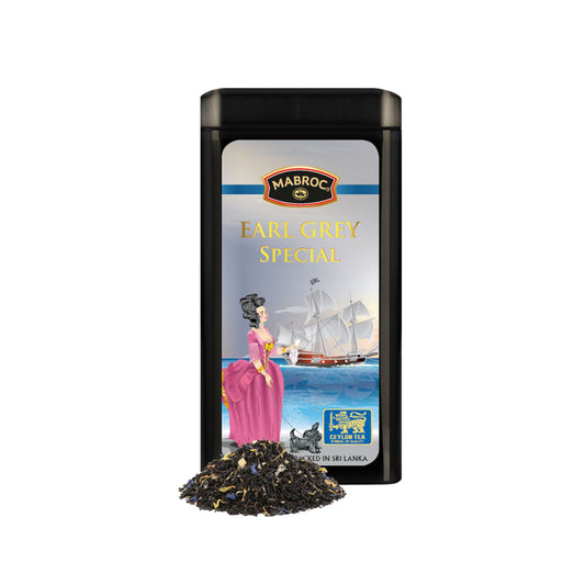 Tè sfuso Mabroc Earl Grey Special in scatola (150g)