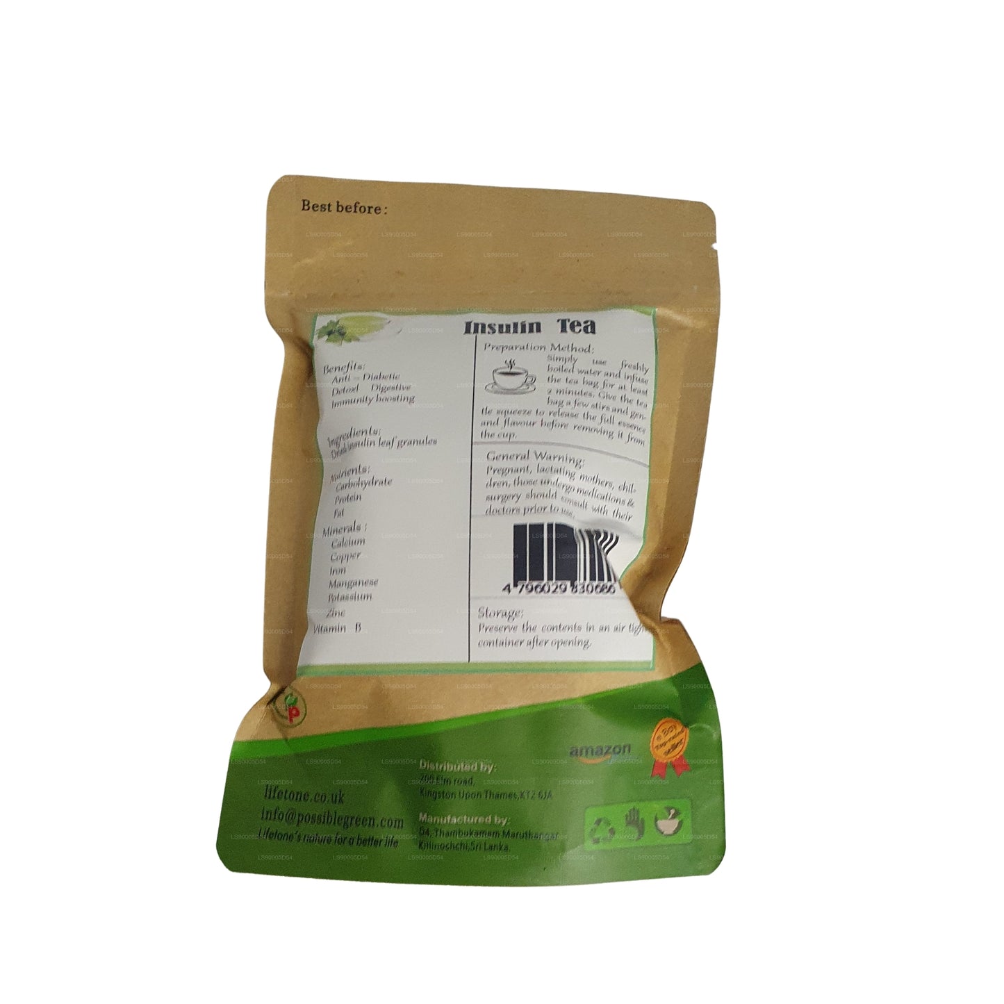 Tè all'insulina Lifetone (40g)