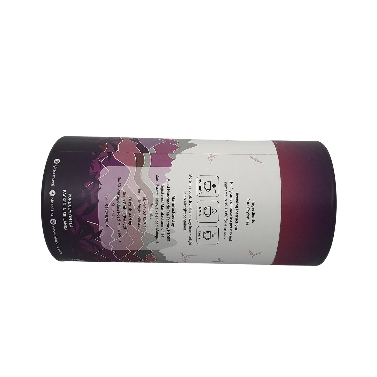 Tè Massi Single Estate Artigianale Forte Tè Nero (50g)