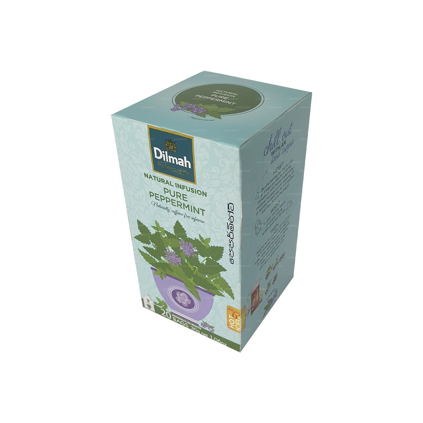 Dilmah Natural Infusion Pure Peppermint (30g) 20 Tea Bags