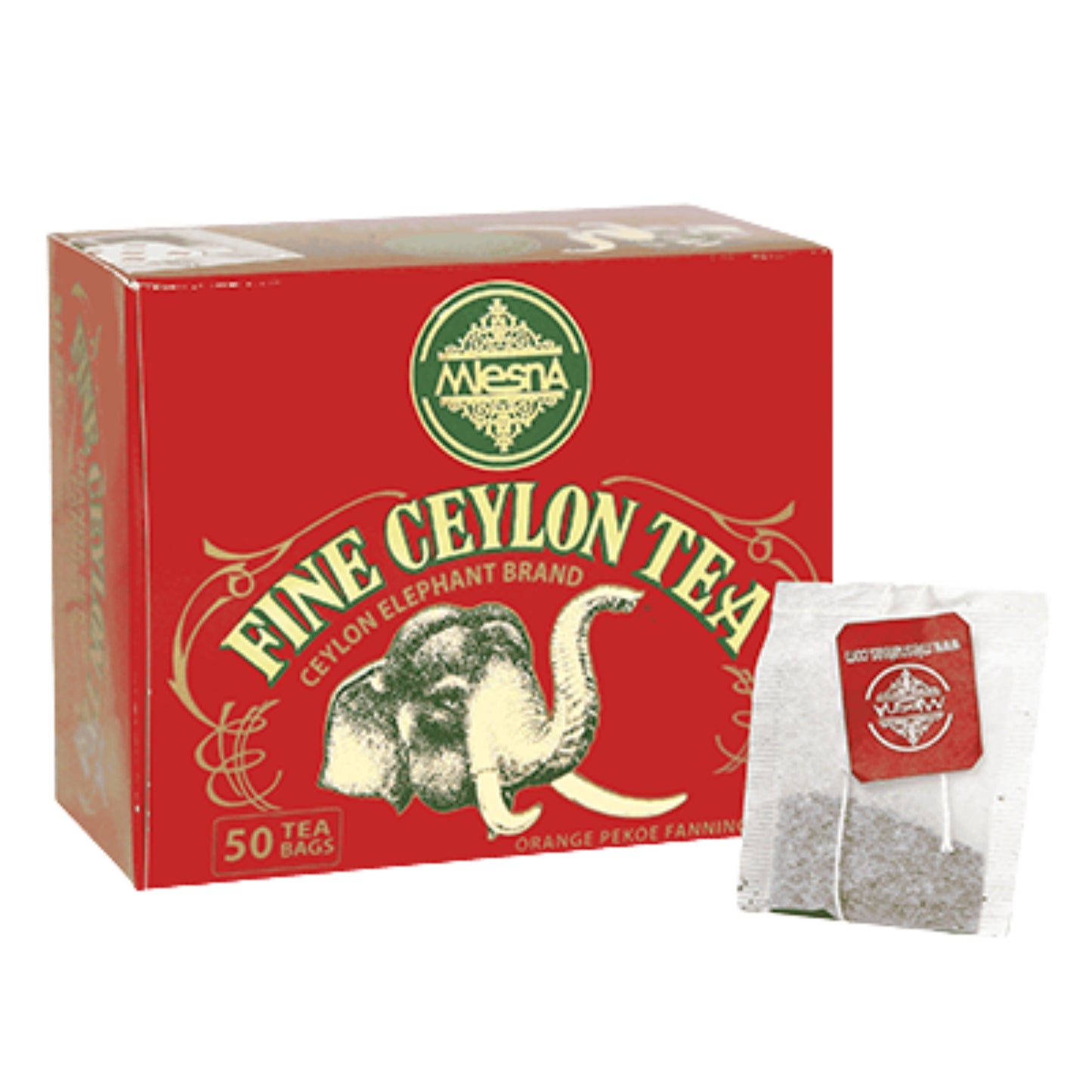 Tè Mlesna Fine Ceylon (100 g) 50 bustine