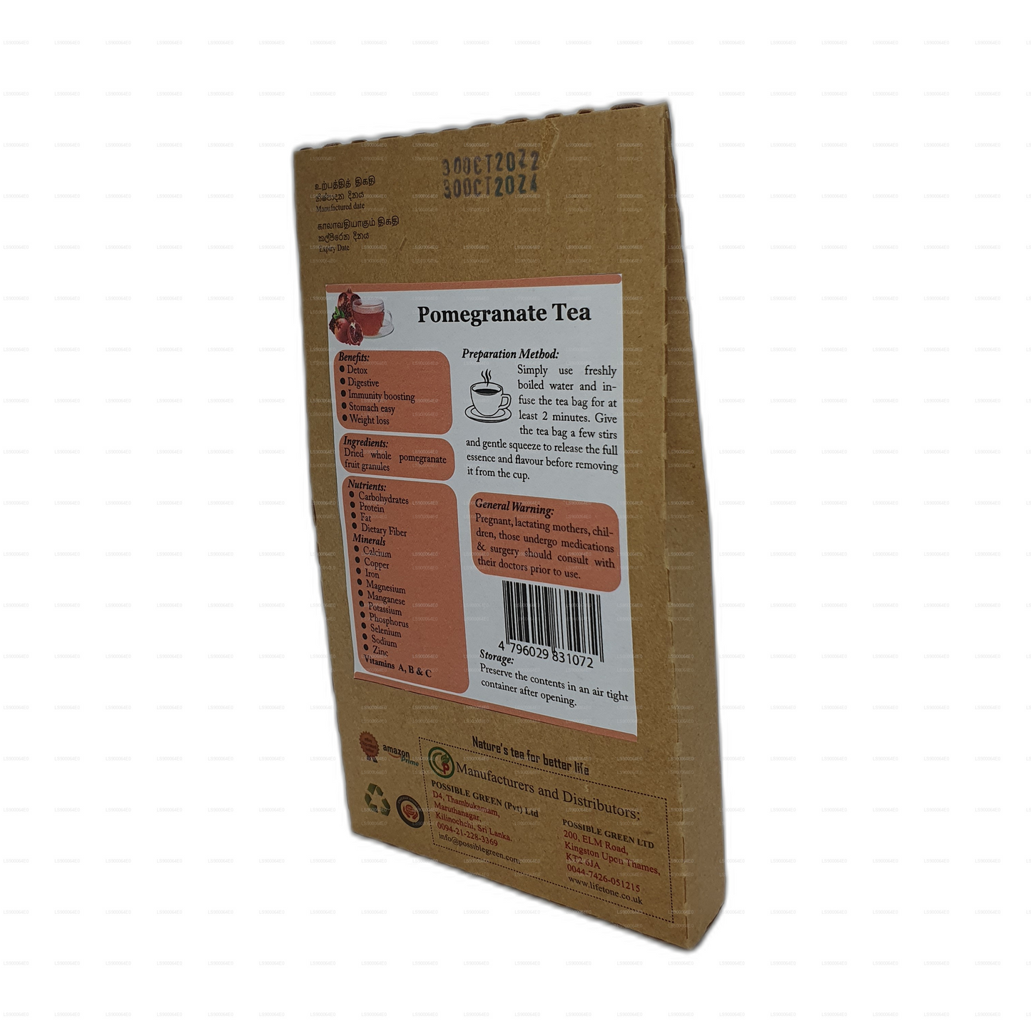 Tè al melograno Lifetone (30g)