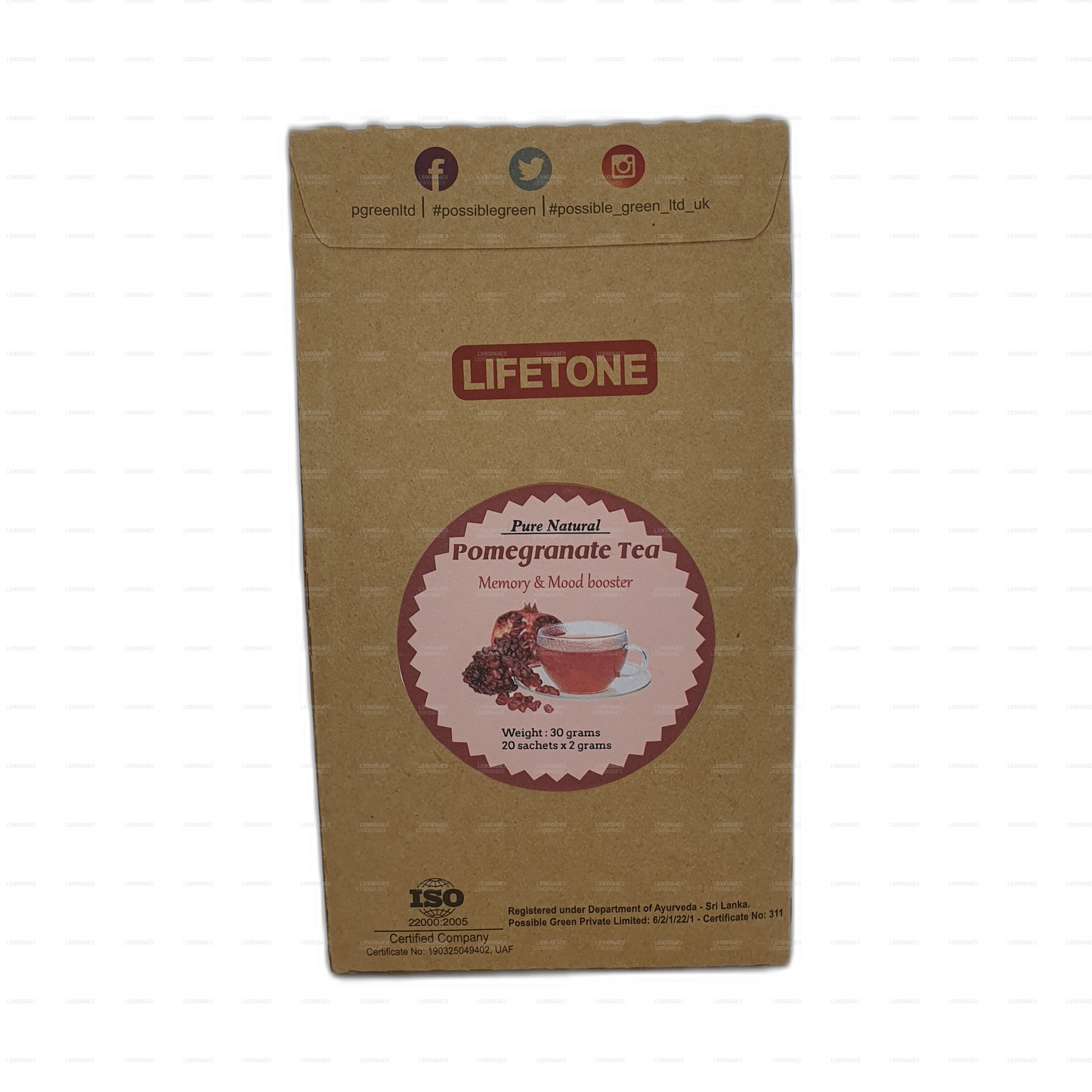 Tè al melograno Lifetone (30g)