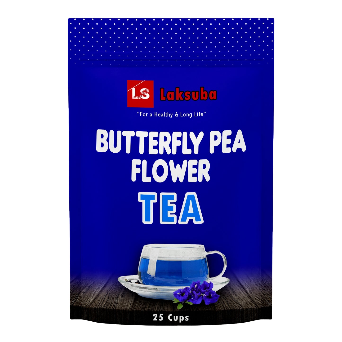 Tè ai fiori di pisello farfalla di Ceylon Laksuba (16,25 g) 25 bustine