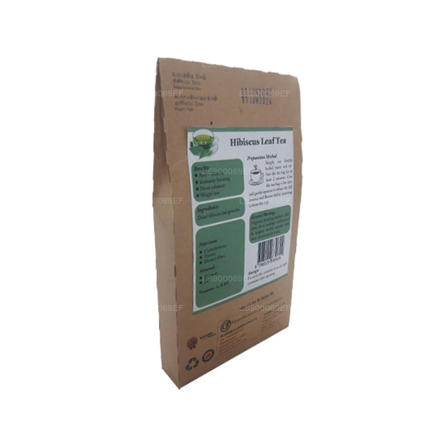 Lifetone Hibiscus Leaf Tea (30g)