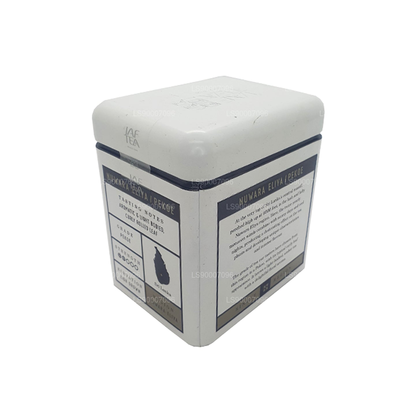 Jaf Tea Single Region Collection Nuwara Eliya PEKOE Caddy (100g)