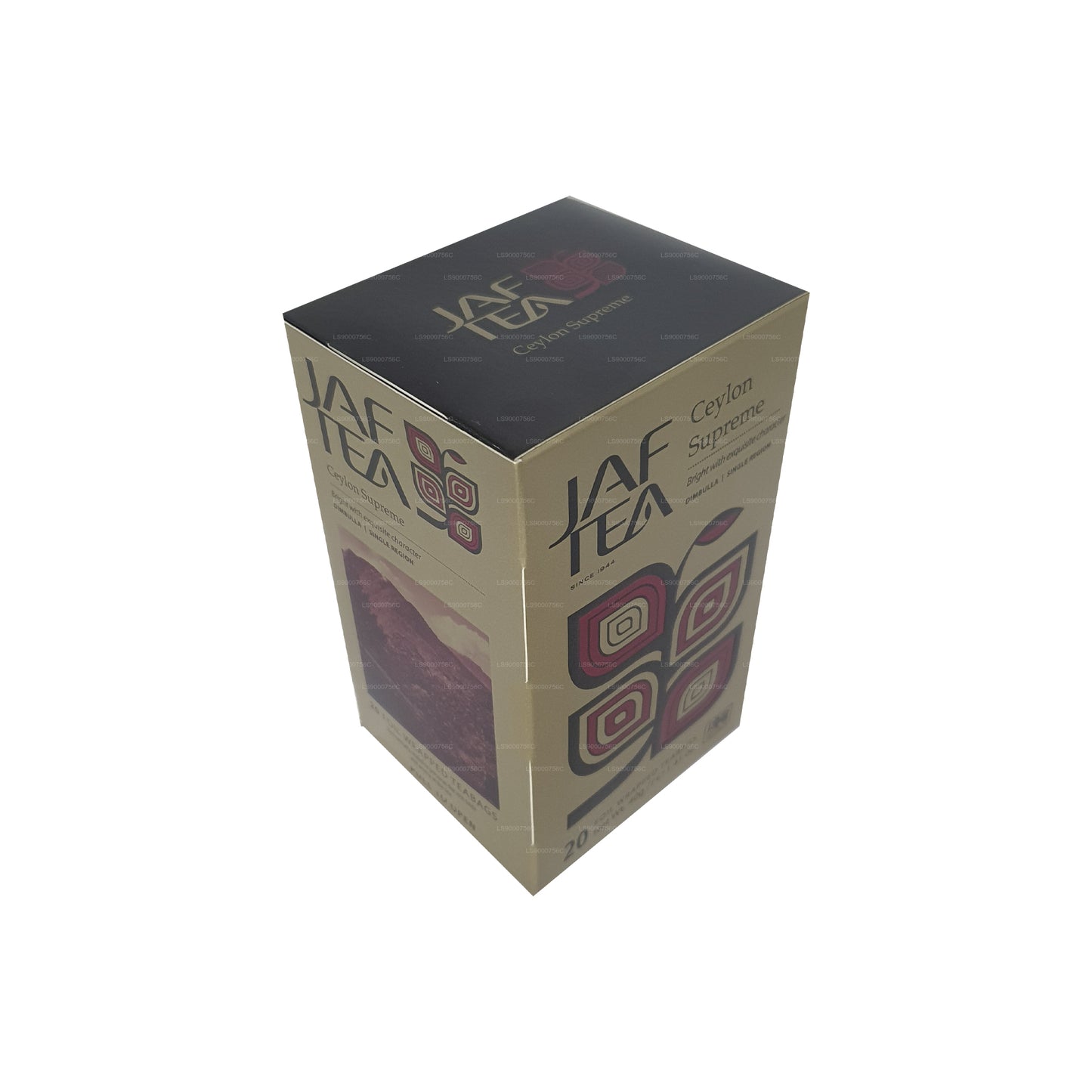 Jaf Tea Classic Gold Collection Ceylon Supreme, bustina di tè con busta in alluminio (40 g)
