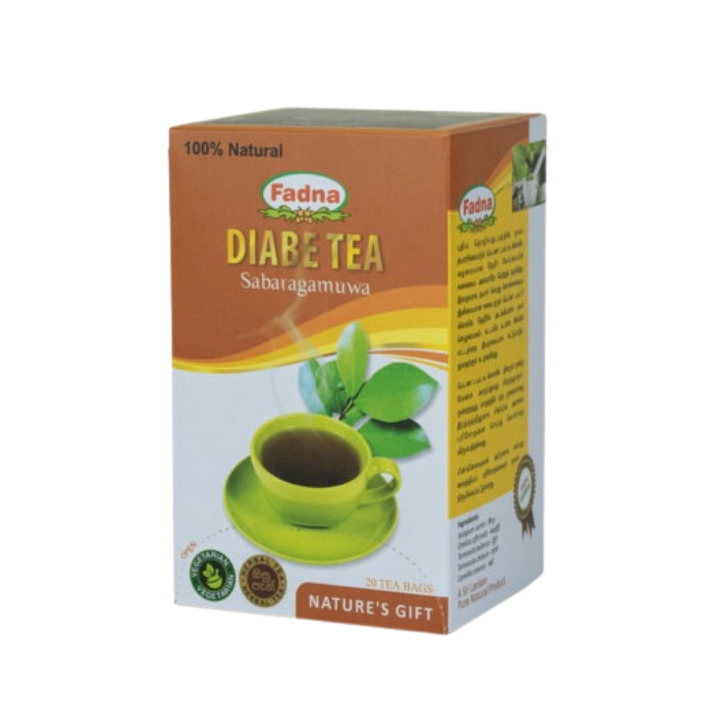 Fadna Diabe Tea Sabaragamuwa (40g) 20 Tea Bags