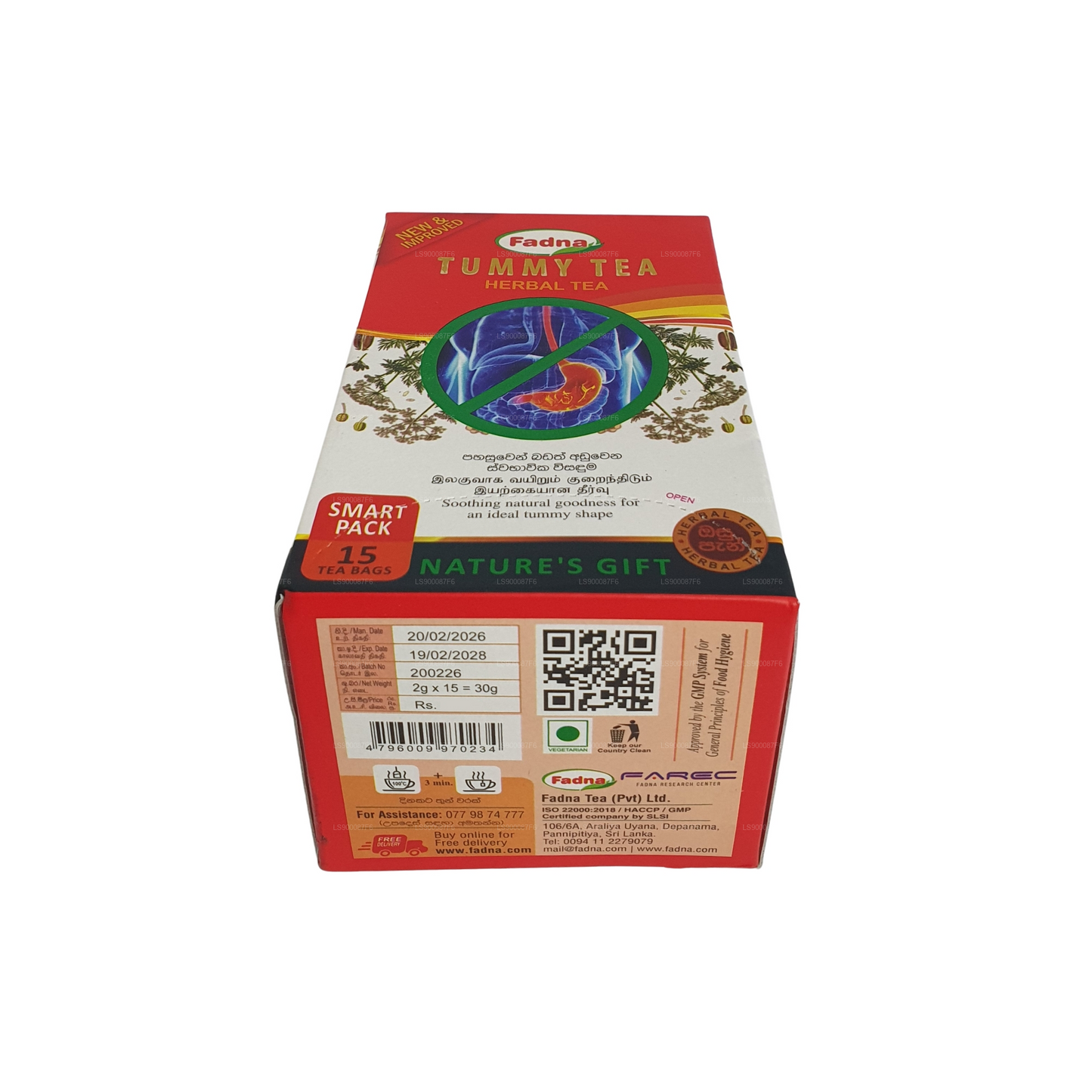 Fadna Tummy Tea (40g) 20 bustine di tè