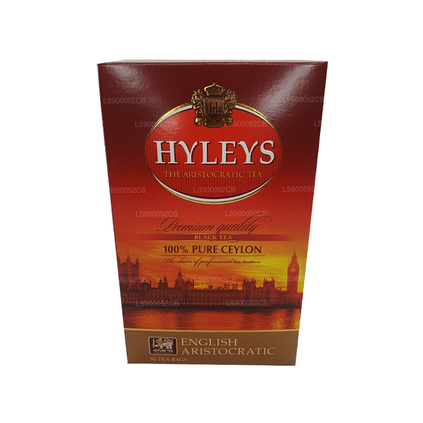 Tè nero HYLEYS di alta qualità 50 bustine da tè (100 g)