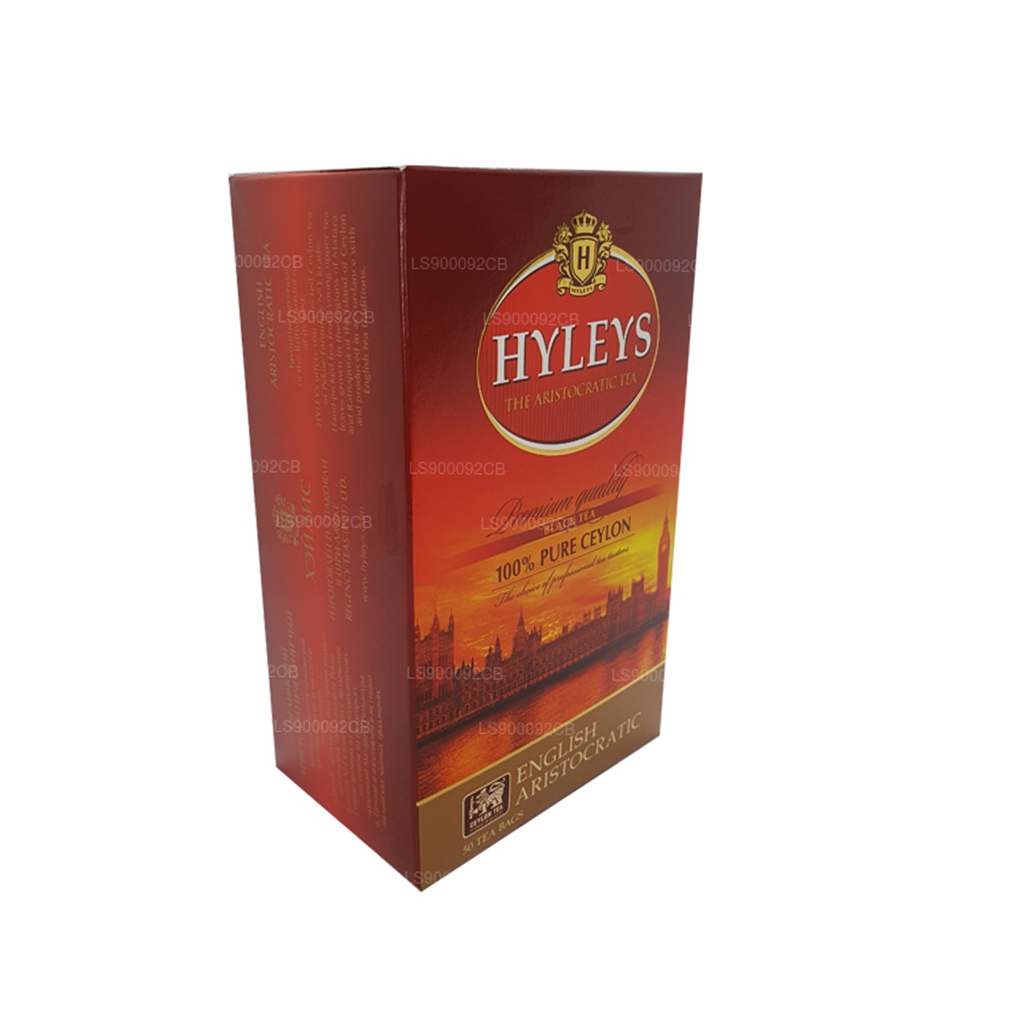 Tè nero HYLEYS di alta qualità 50 bustine da tè (100 g)