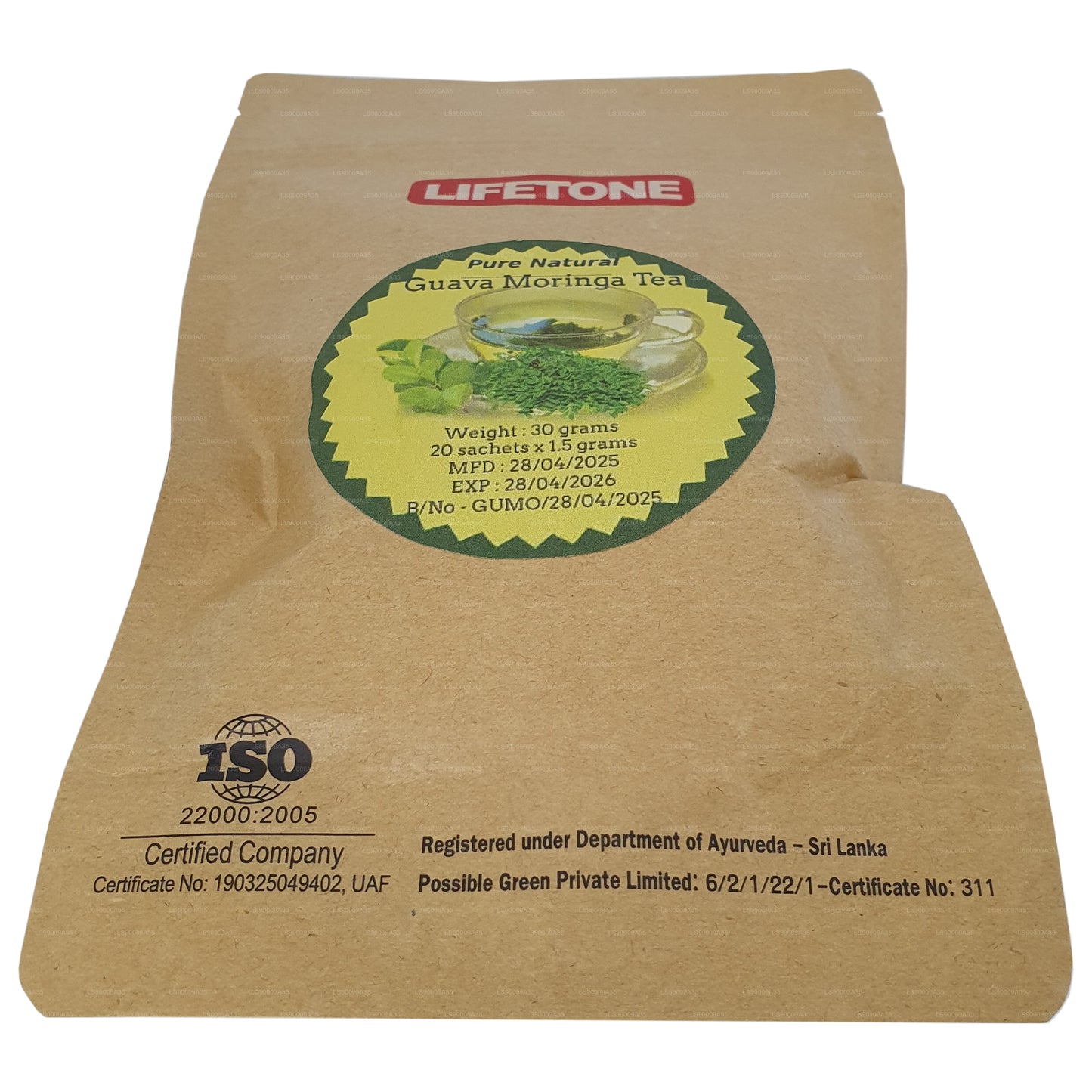 Lifetone Guava Moringa Tea (30g)