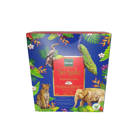 Confezione regalo Dilmah Resplendent Island (80g) 40 bustine di tè