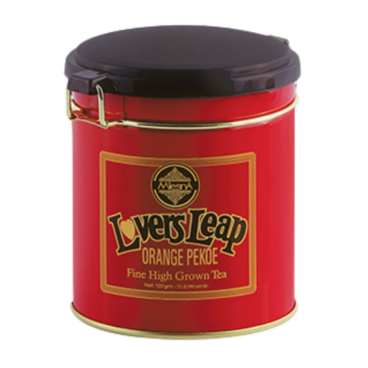 Tè Mlesna Lover's Leap O.P. in scatola di metallo (100 g)