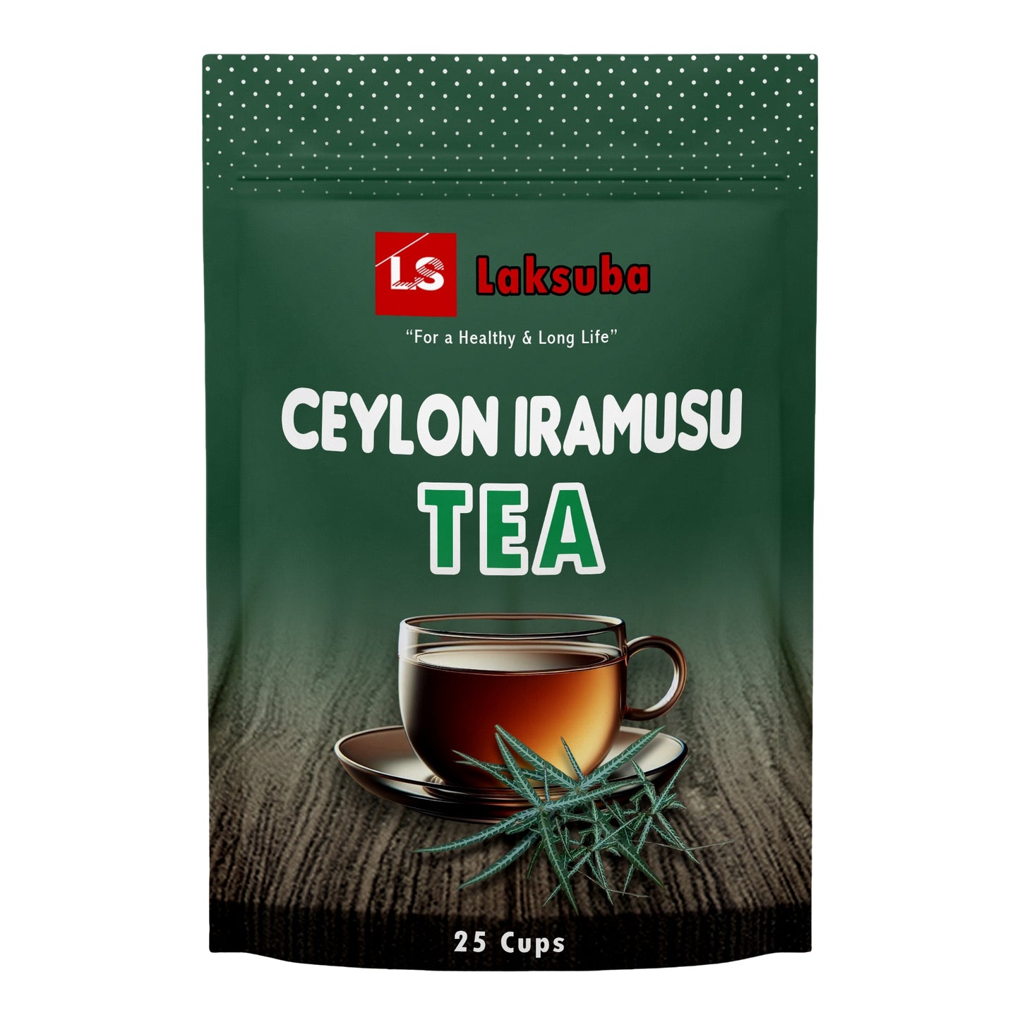 Tè Iramusu di Ceylon Laksuba (37,5 g) 25 bustine