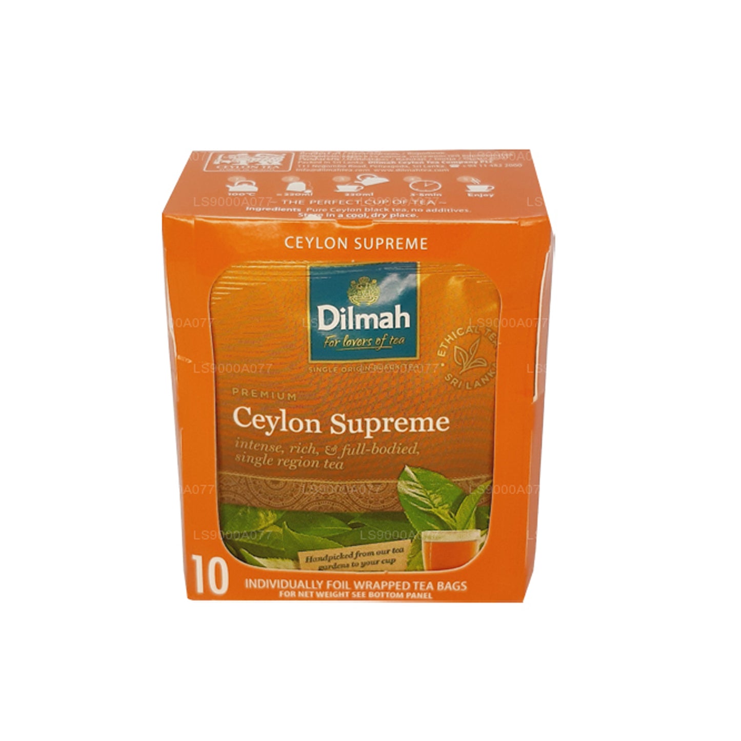 10 bustine di tè Dilmah Ceylon Supreme (20g)