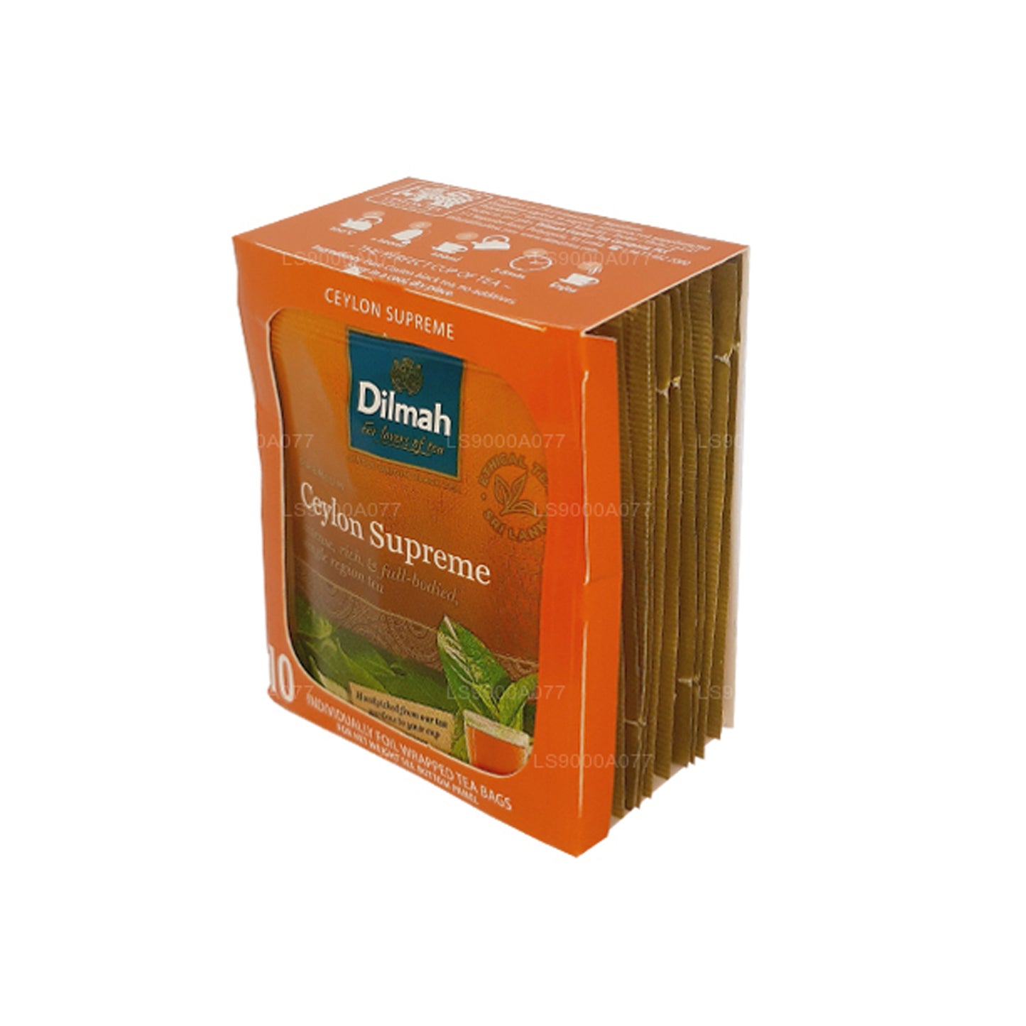 10 bustine di tè Dilmah Ceylon Supreme (20g)