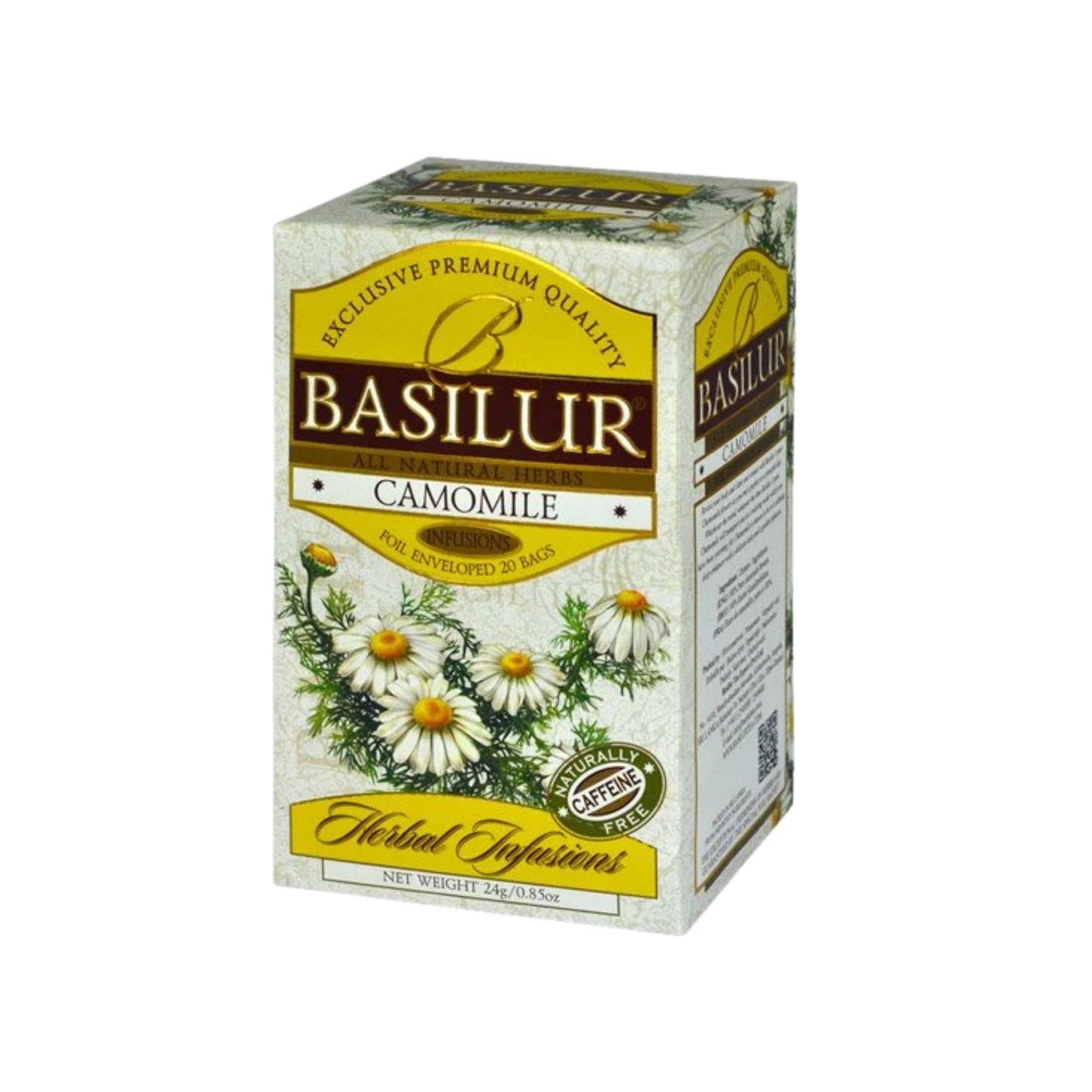 Basilur Chamomile Herbal Infusions Tea (30g) 25 Tea Bags