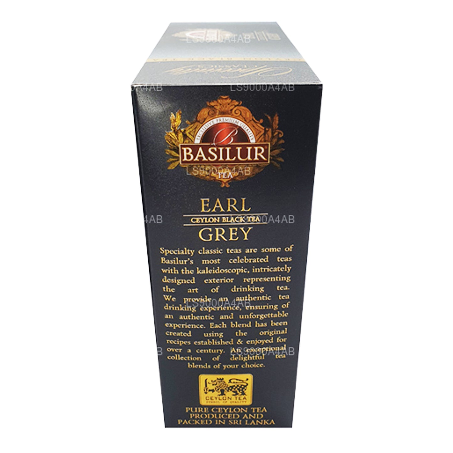 Basilur Speciality Classics Earl Grey Ceylon Black Tea (200g) 100 Tea Bags