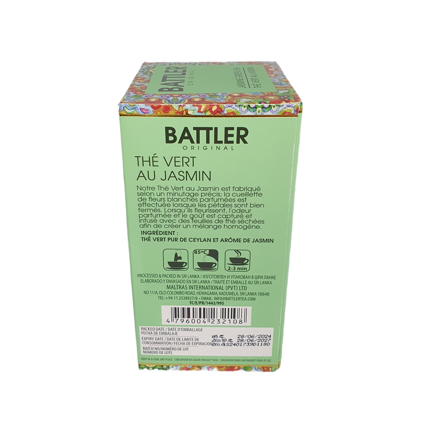 Battler Original Jasmine Green Tea (40g) 20 Tea Bags