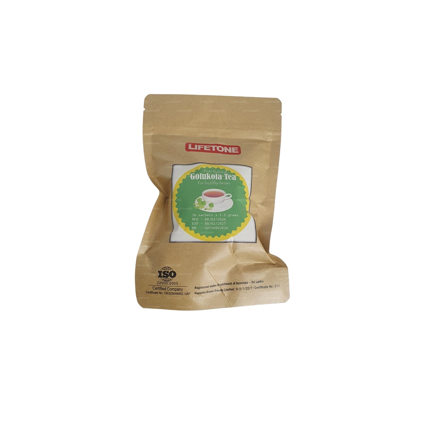 Tè alla gotukola Lifetone (30g)