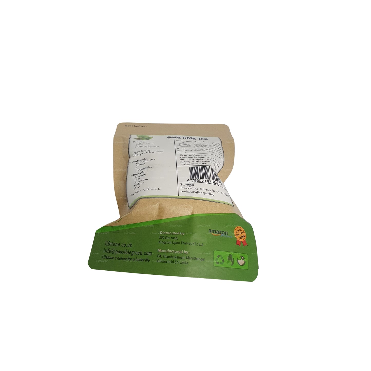 Tè alla gotukola Lifetone (30g)