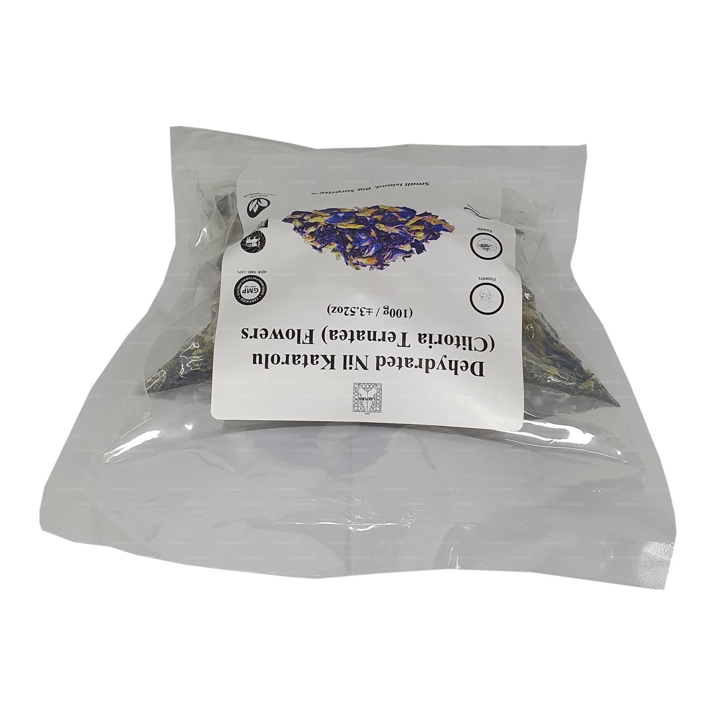 Fiori di Clitoria Ternatea disidratati Lakpura®.