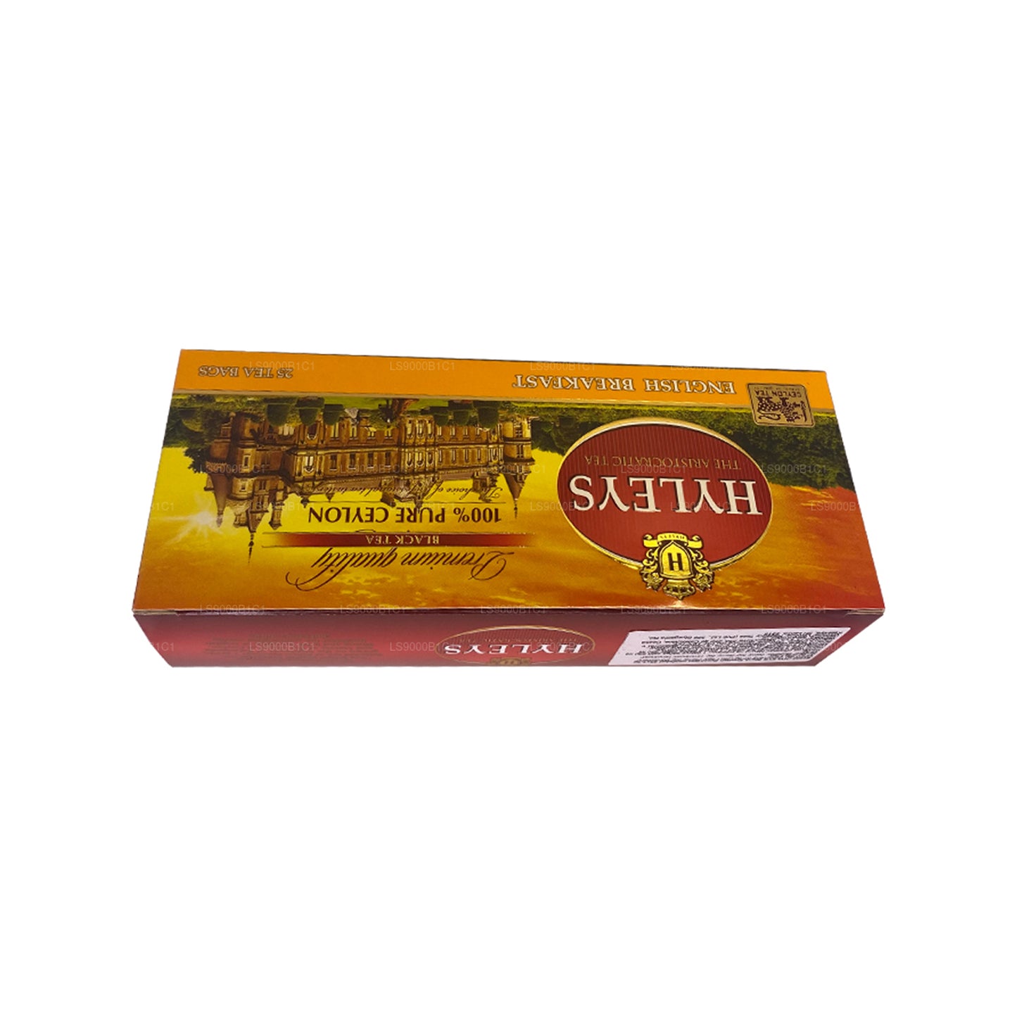 Tè Hyleys Black English Breakfast (37,5 g) 25 bustine di tè