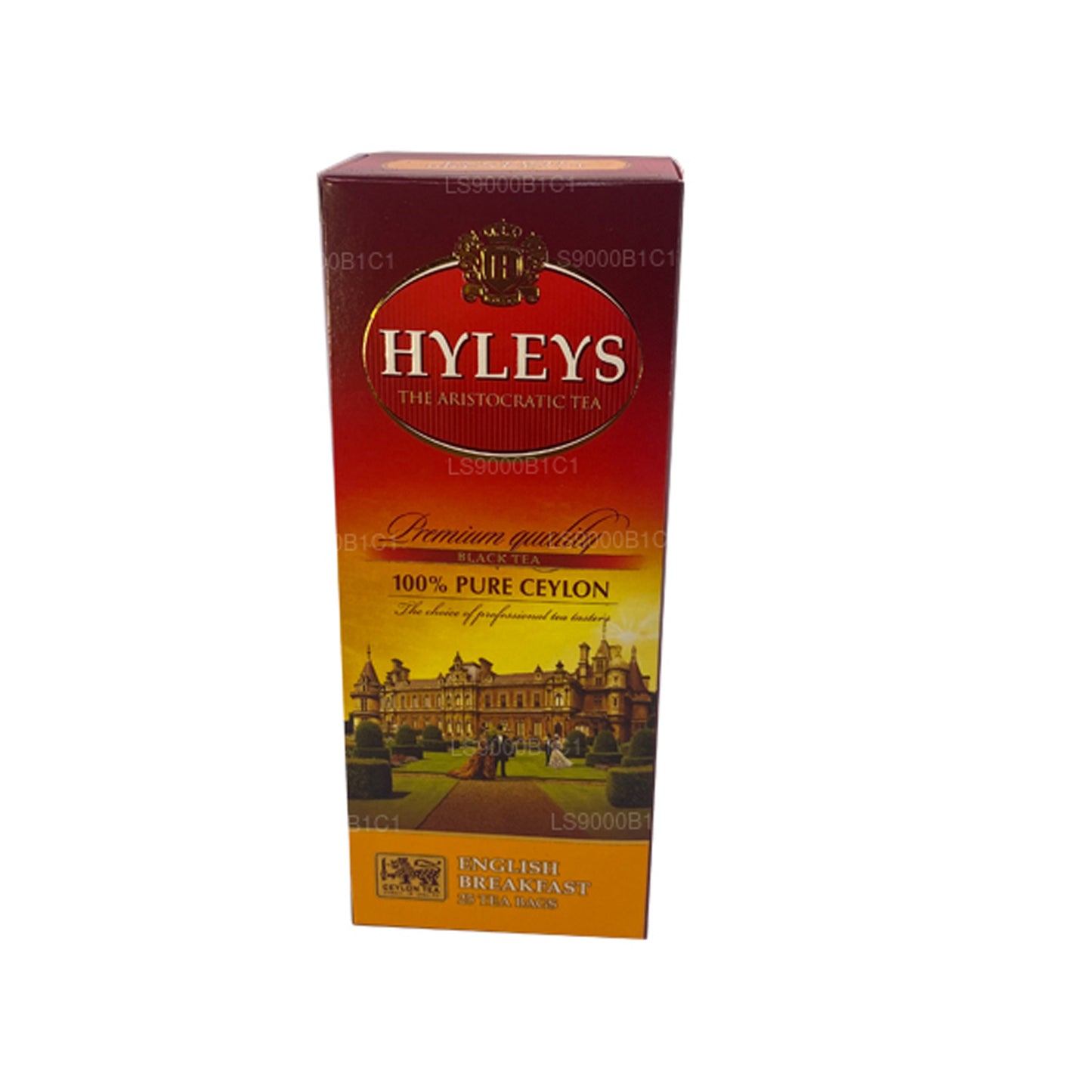 Tè Hyleys Black English Breakfast (37,5 g) 25 bustine di tè