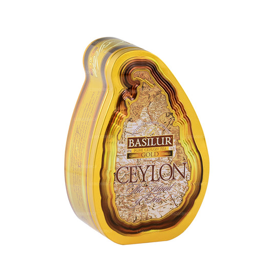 Basilur Island of Tea Gold Tea Caddy (100g)