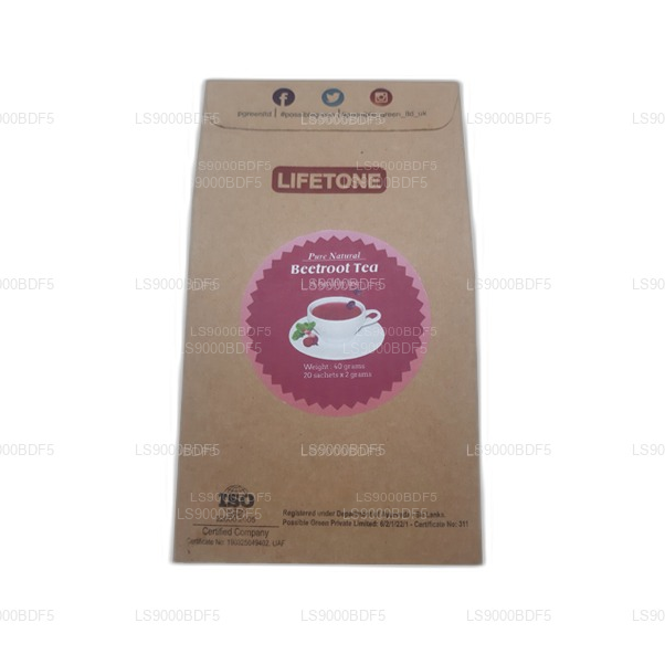 Tè alla barbabietola Lifetone (40g)