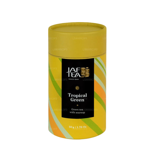 Jaf Tea Trophical Green - Tè verde con Soursop (50g)