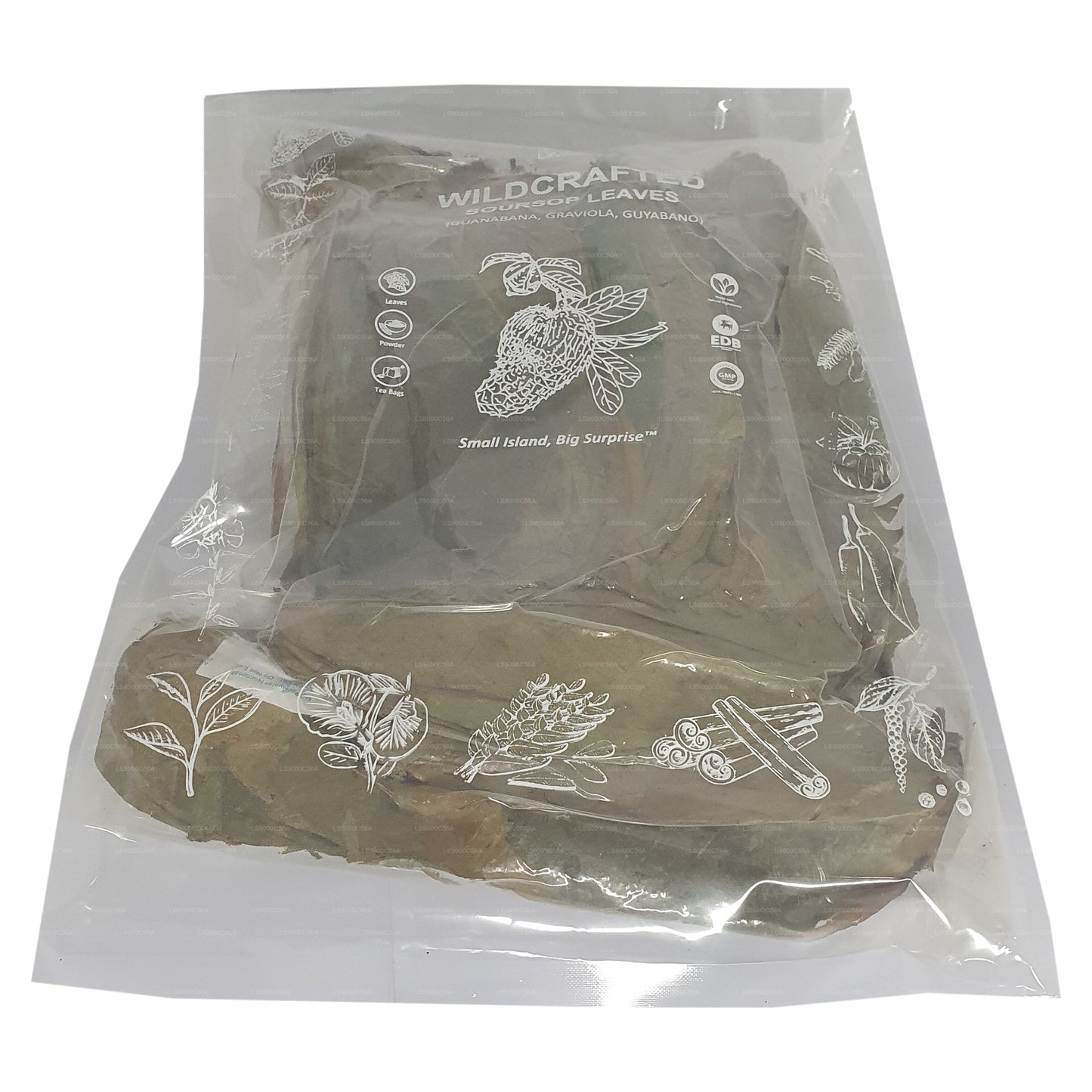 Foglie disidratate di Graviola selvatica Lakpura® (Guanabana, Graviola, Guyabano) intere